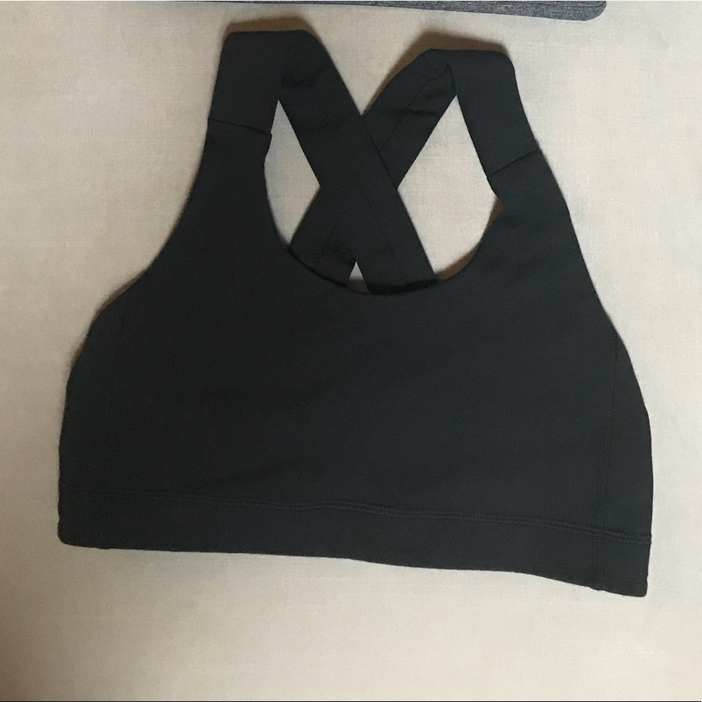 Lululemon All Sport Bra Black Size 8